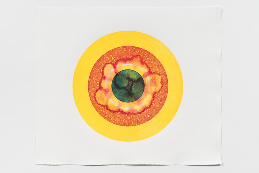 Milan Houser, Bez názvu, 2021, Akvantita (vyvolávací cena 18 000,-)